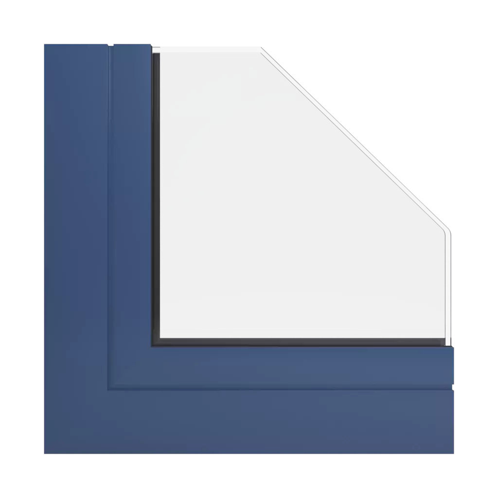 RAL 5000 Bleu violet fenetres profils-de-fenetre aluprof mb-60e-ei