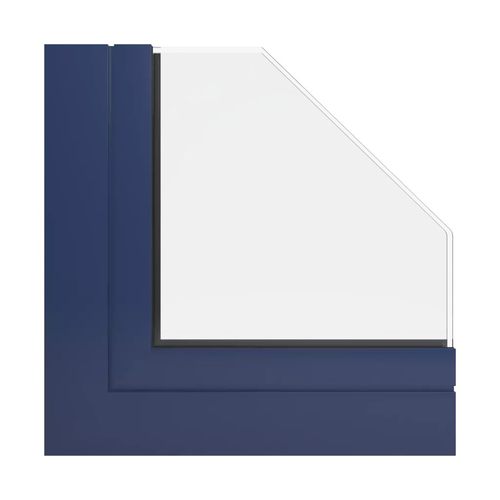 RAL 5003 Bleu saphir fenetres couleur-de-la-fenetre aluminium-ral   