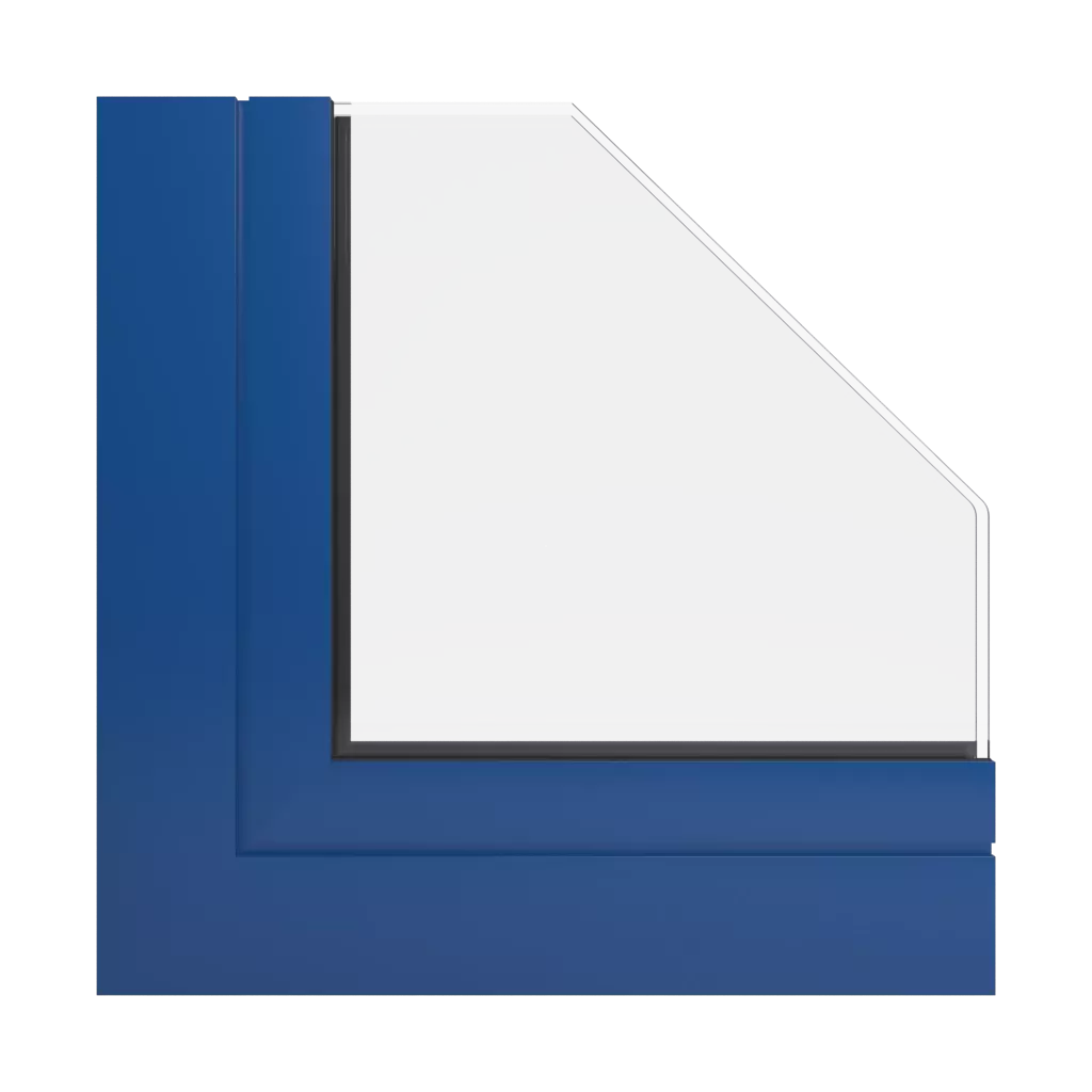RAL 5010 Bleu gentiane fenetres profils-de-fenetre aluprof mb-sr50n-efekt