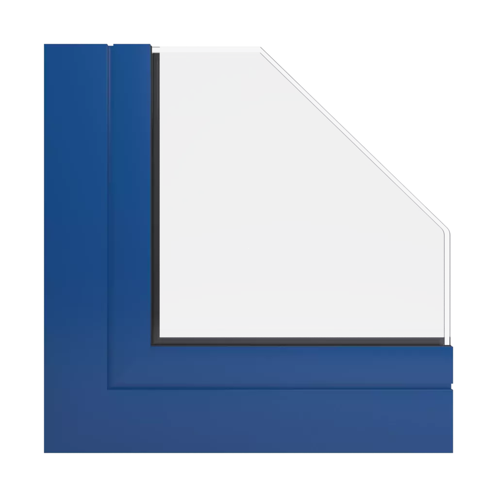 RAL 5010 Bleu gentiane fenetres profils-de-fenetre ponzio pe78n