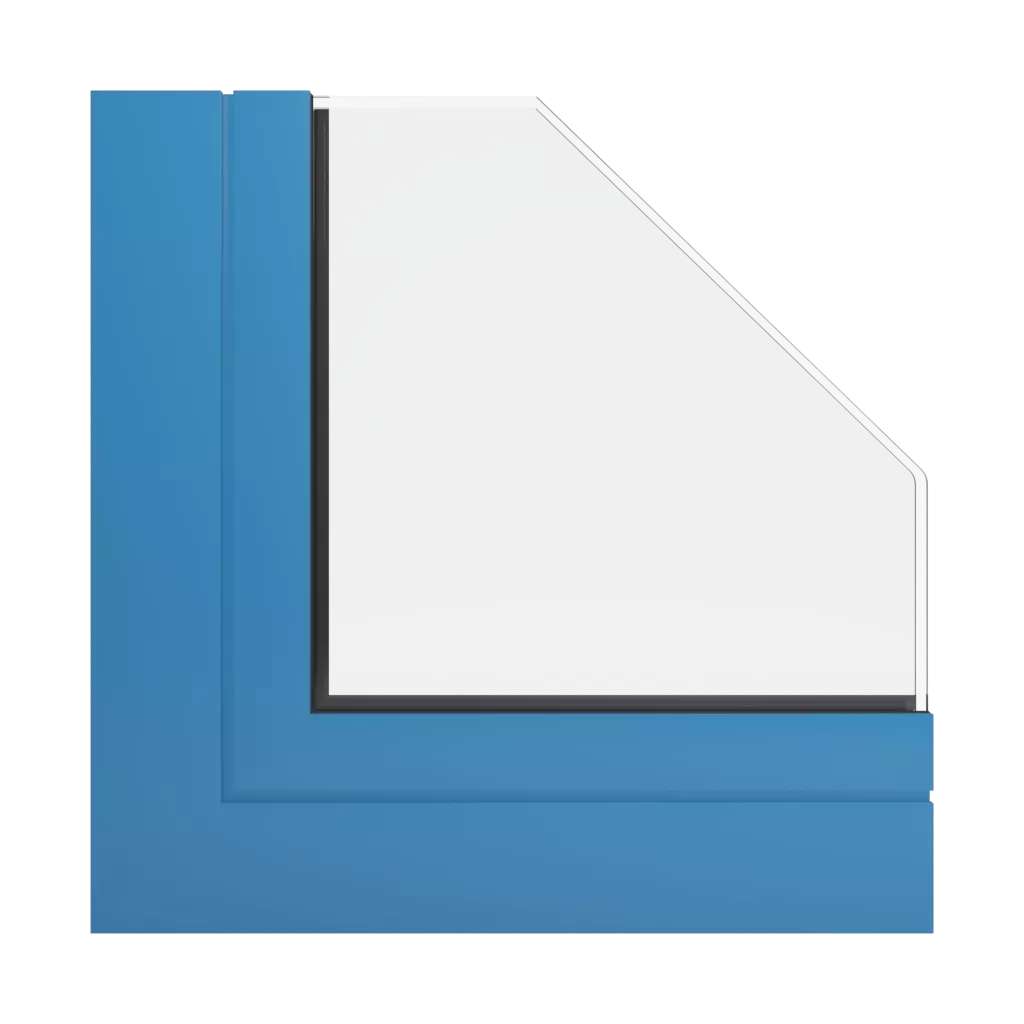 RAL 5012 Bleu clair fenetres profils-de-fenetre ponzio pe78n