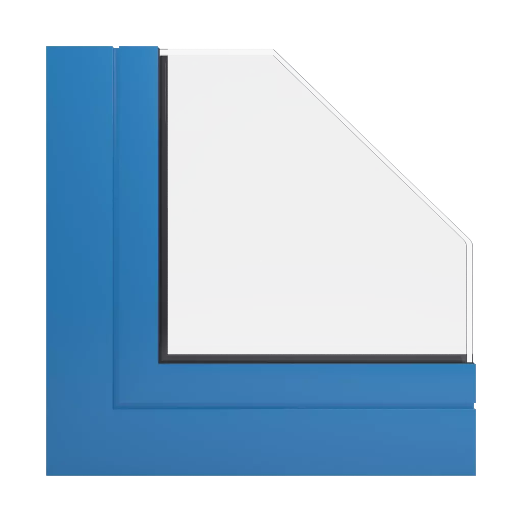 RAL 5015 Bleu ciel produits cloisons-de-bureau-en-verre    