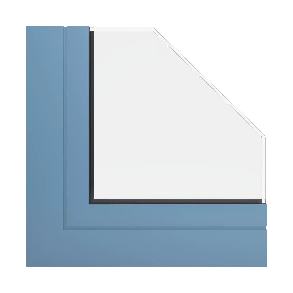 RAL 5024 Bleu pastel fenetres profils-de-fenetre aluprof mb-60e-ei
