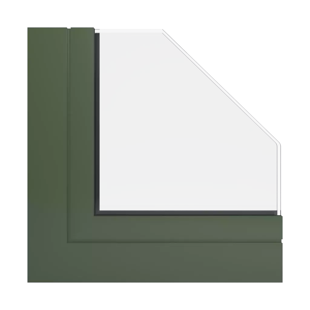 RAL 6003 Vert olive fenetres couleur-de-la-fenetre couleurs-deceuninck 