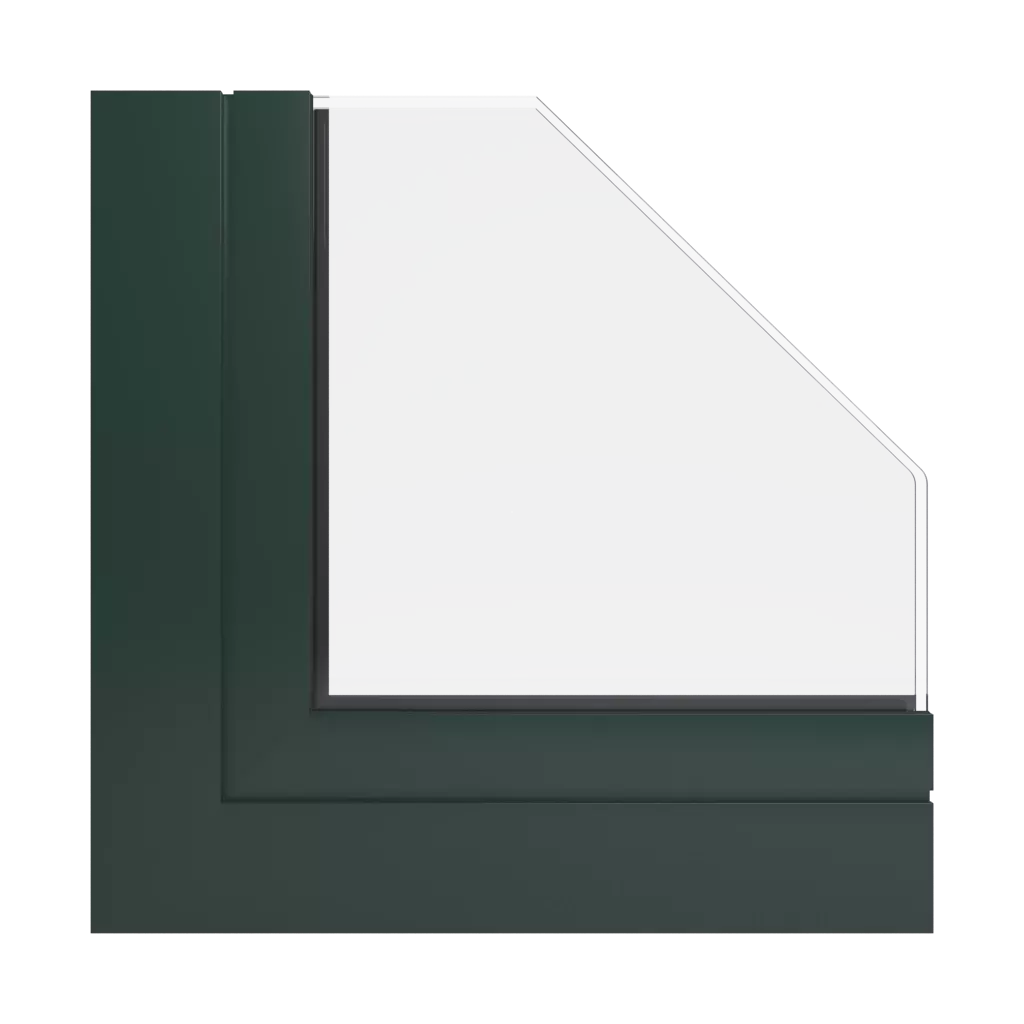 RAL 6009 Vert sapin fenetres profils-de-fenetre aluprof mb-skyline-type-r