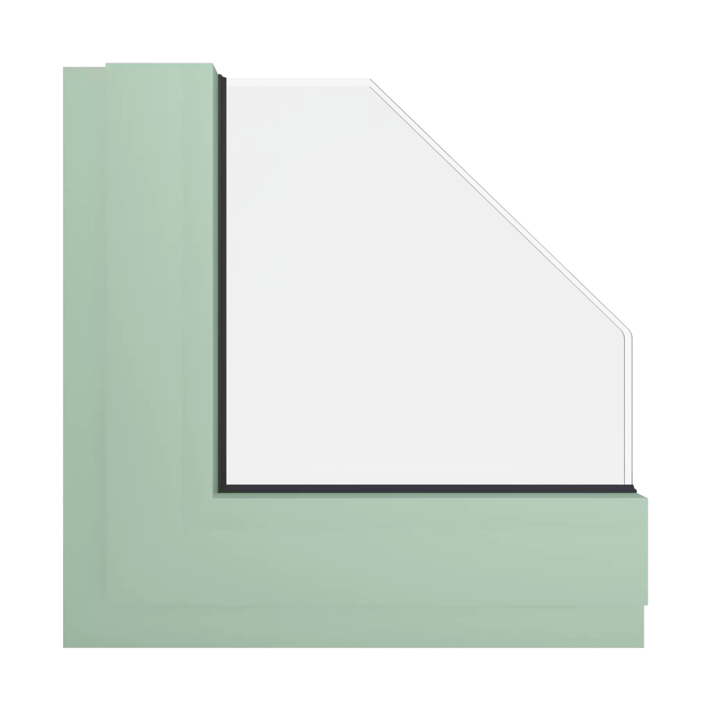 RAL 6019 Vert blanc fenetres couleur-de-la-fenetre aluminium-ral ral-6019-vert-blanc interior
