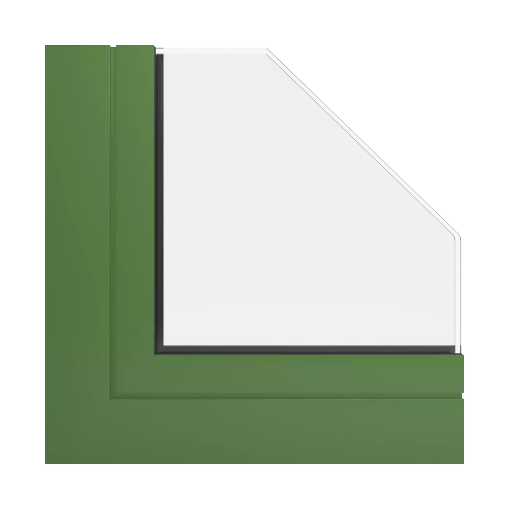 RAL 6025 Vert fougère produits cloisons-de-bureau-en-verre    