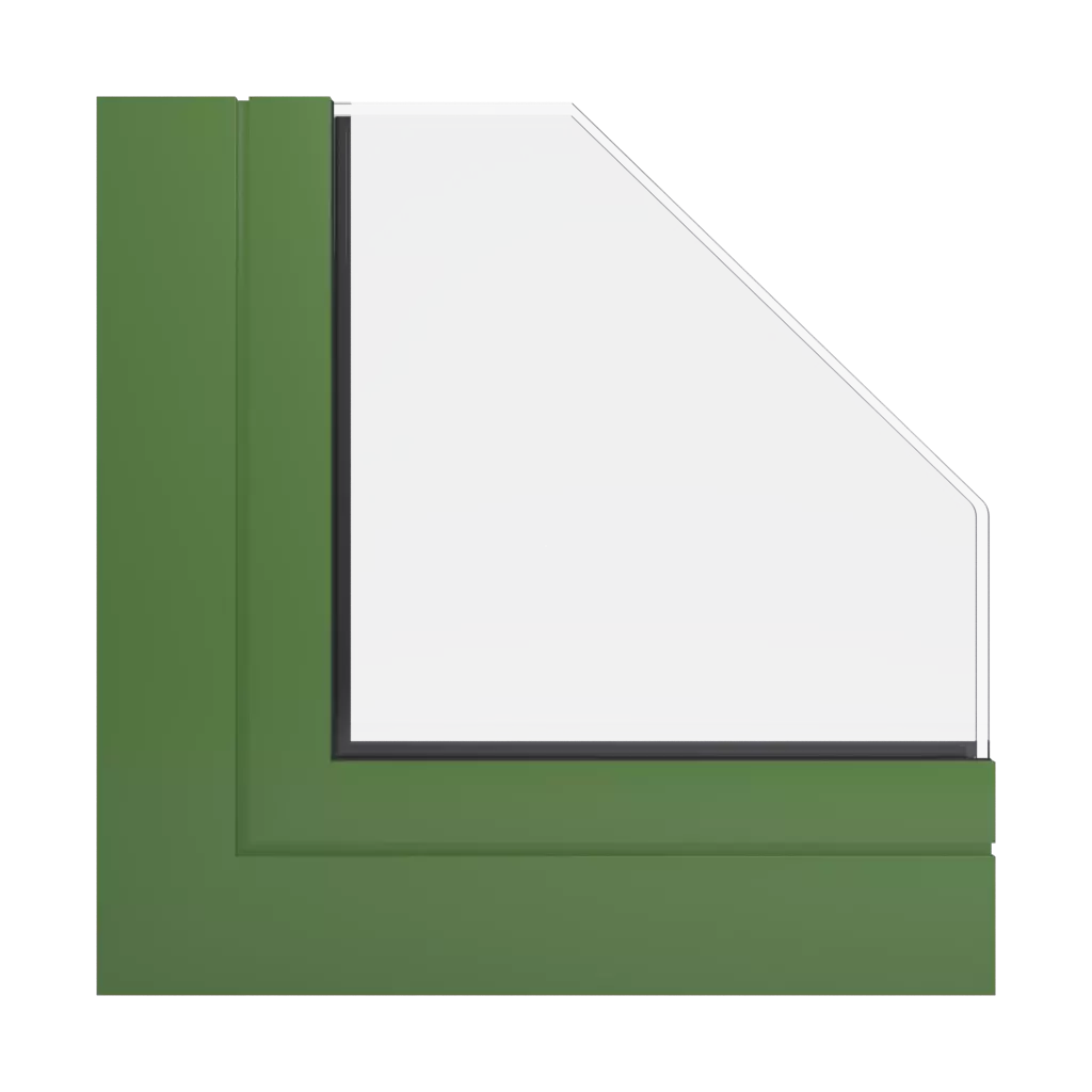 RAL 6025 Vert fougère fenetres profils-de-fenetre ponzio pe68-salut