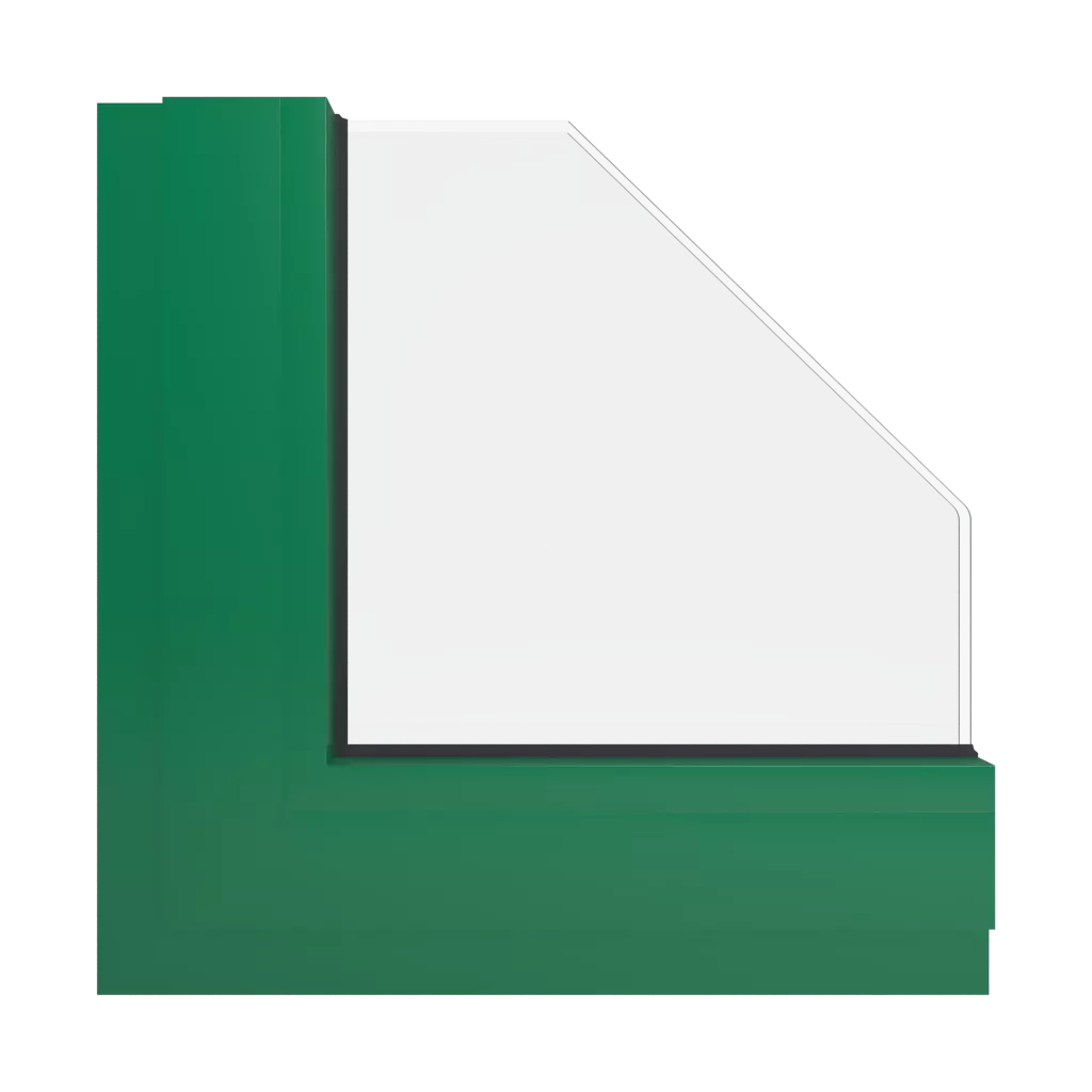 RAL 6029 Vert menthe fenetres couleur-de-la-fenetre aluminium-ral ral-6029-vert-menthe interior