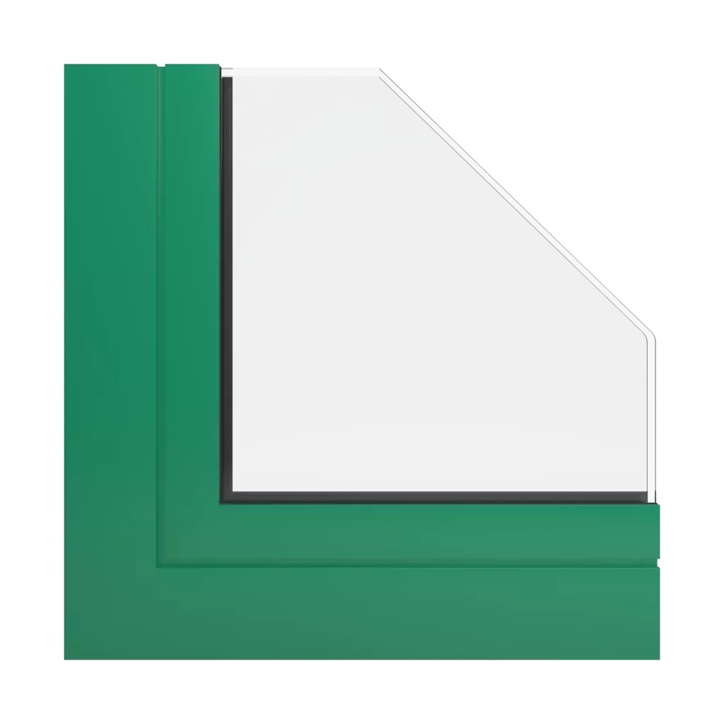 RAL 6032 Vert de sécurité fenetres couleur-de-la-fenetre couleurs-aliplast 