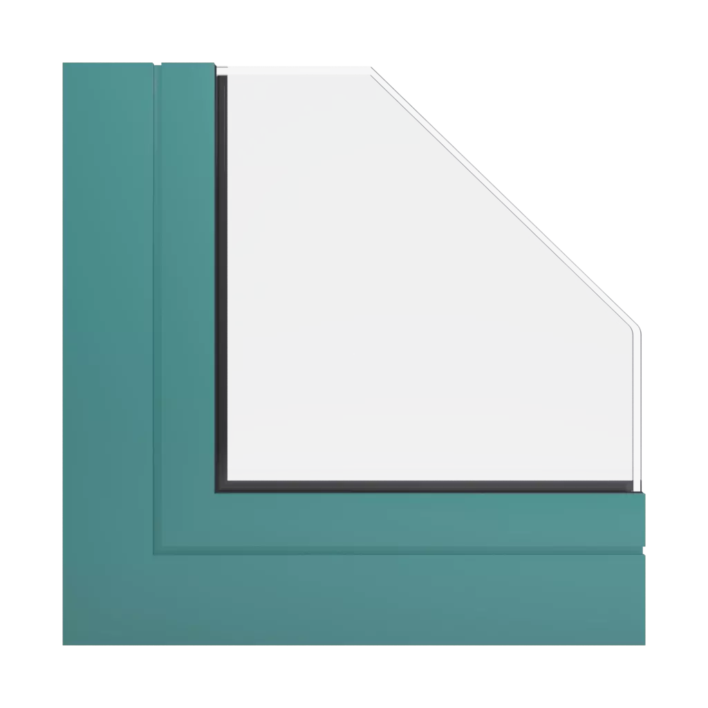 RAL 6033 Turquoise menthe fenetres profils-de-fenetre aluprof mb-skyline-type-r