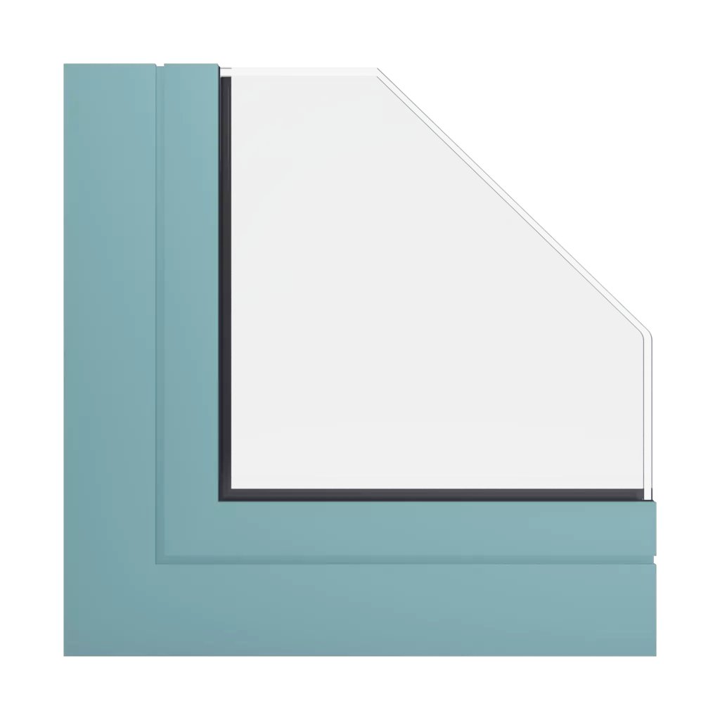 RAL 6034 Turquoise pastel fenetres profils-de-fenetre ponzio pe68-salut
