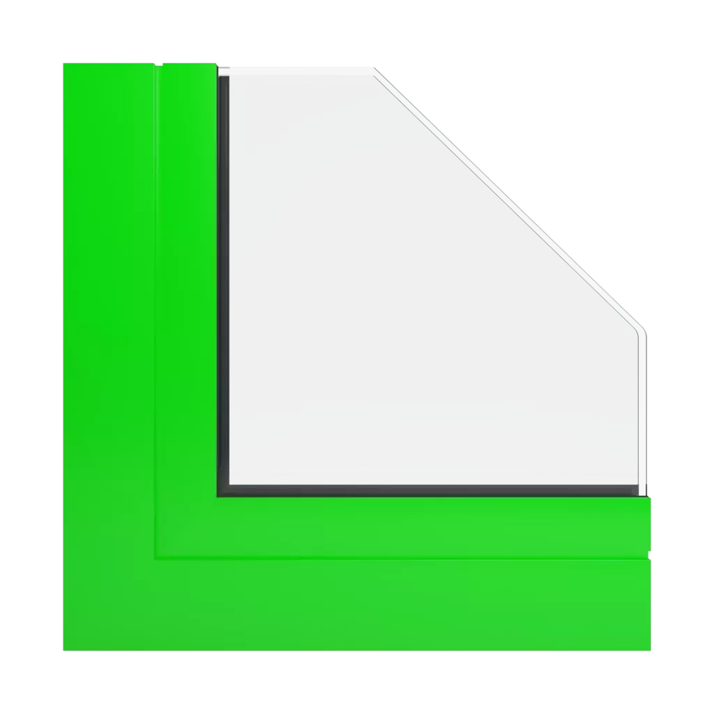 RAL 6038 Vert brillant fenetres couleur-de-la-fenetre couleurs-aliplast 