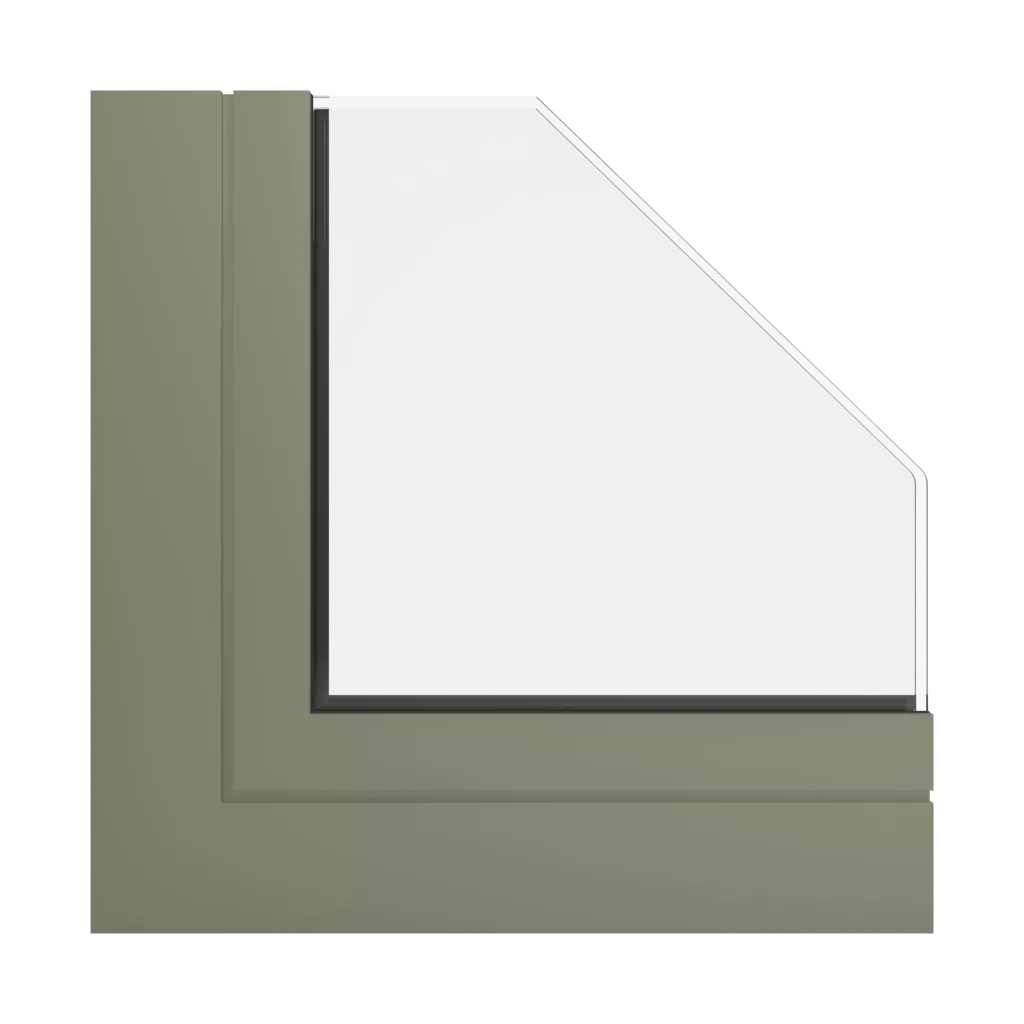 RAL 7002 Gris argent fenetres profils-de-fenetre aluprof mb-skyline-type-r