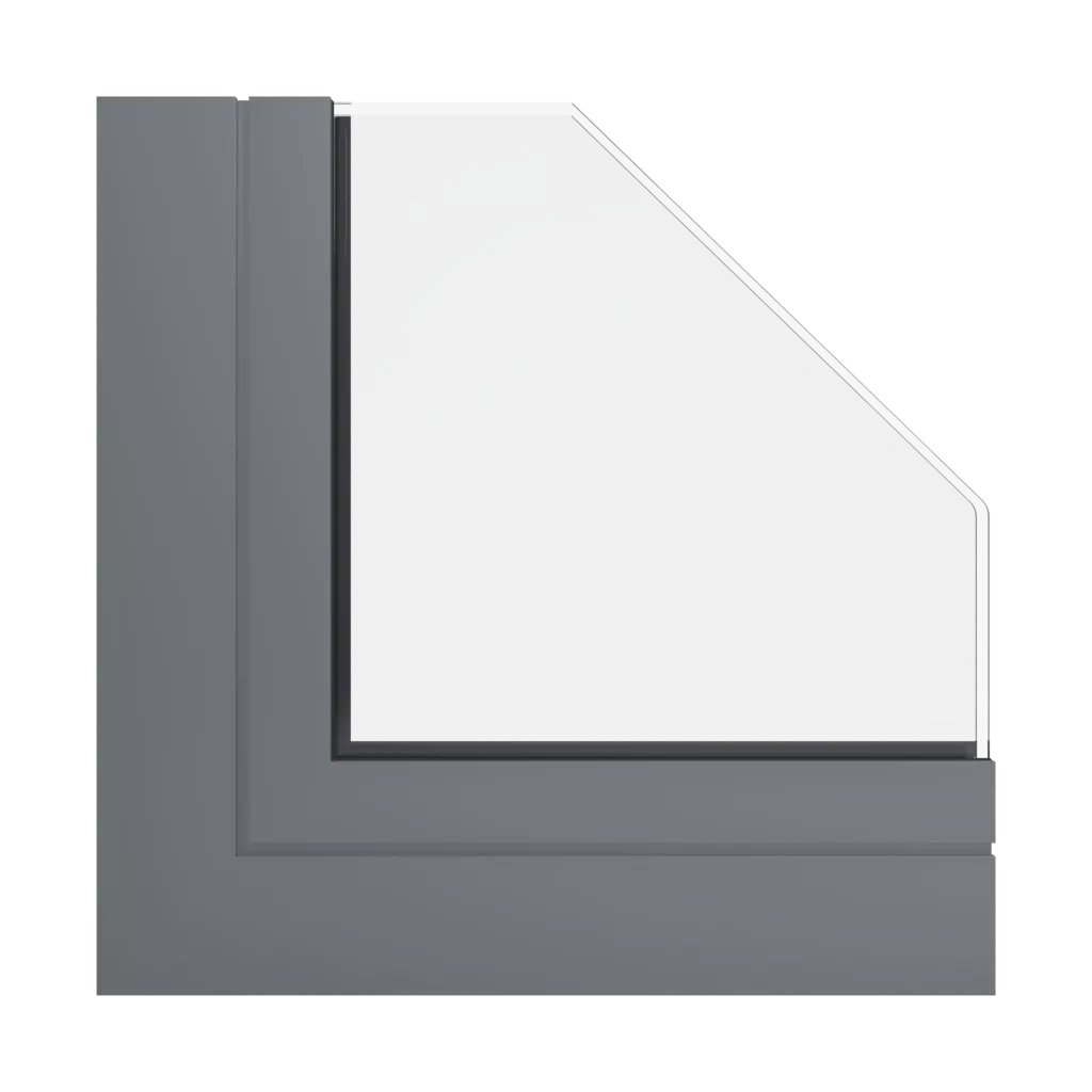 RAL 7005 Gris souris fenetres profils-de-fenetre ponzio pe78n