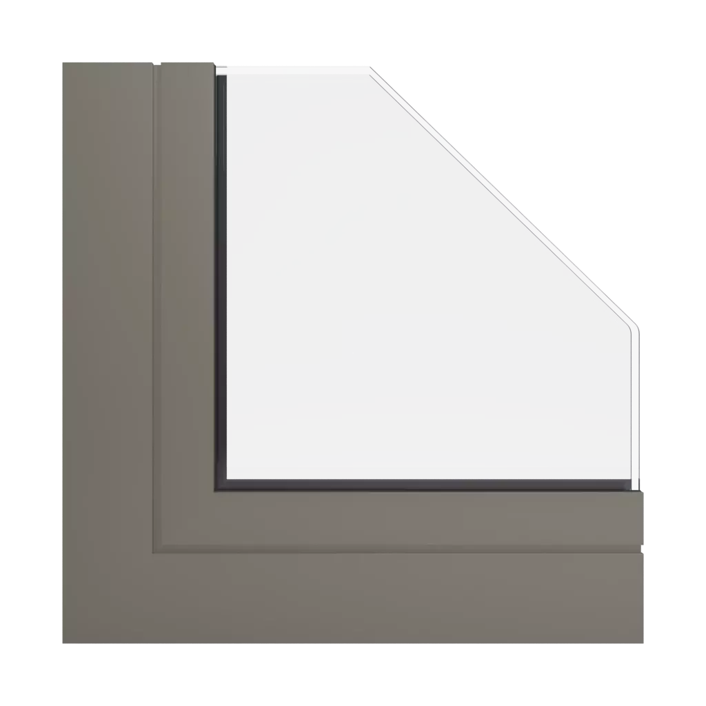 RAL 7006 Gris beige fenetres profils-de-fenetre aliplast panorama