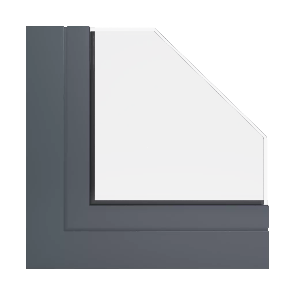 RAL 7015 Gris ardoise fenetres profils-de-fenetre aliplast genesis-75