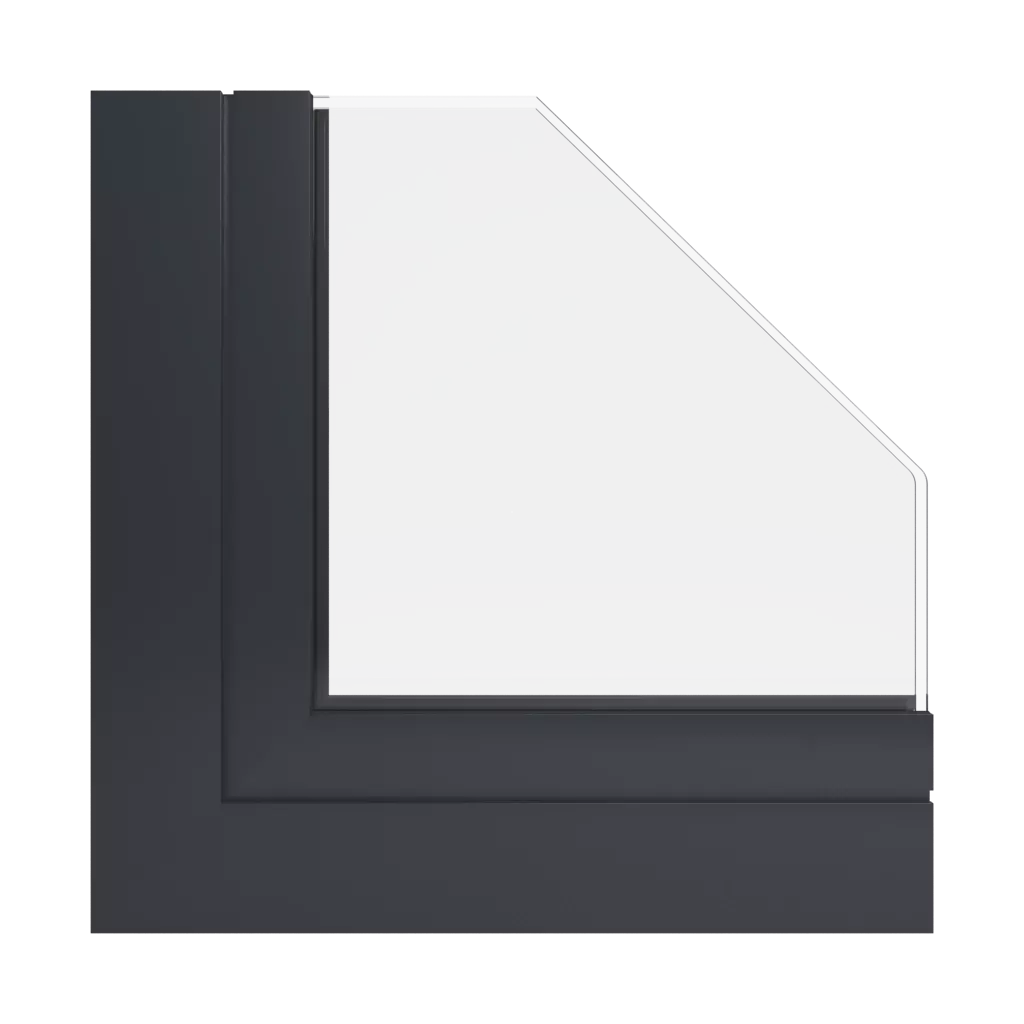 RAL 7021 Gris noir fenetres profils-de-fenetre aluprof mb-skyline-type-r