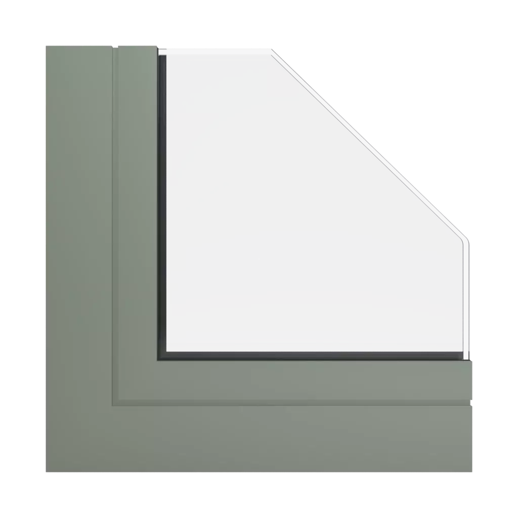 RAL 7033 Gris ciment fenetres profils-de-fenetre aluprof mb-ferroline