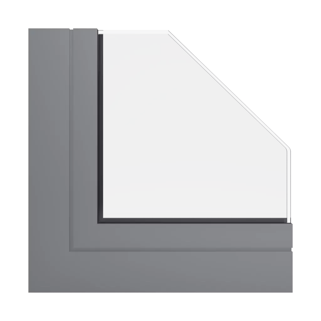 RAL 7037 Gris poussière fenetres profils-de-fenetre ponzio pe78n