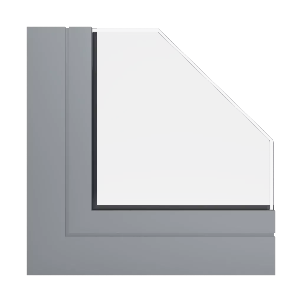 RAL 7042 Gris signalisation A fenetres profils-de-fenetre aluprof mb-60e-ei