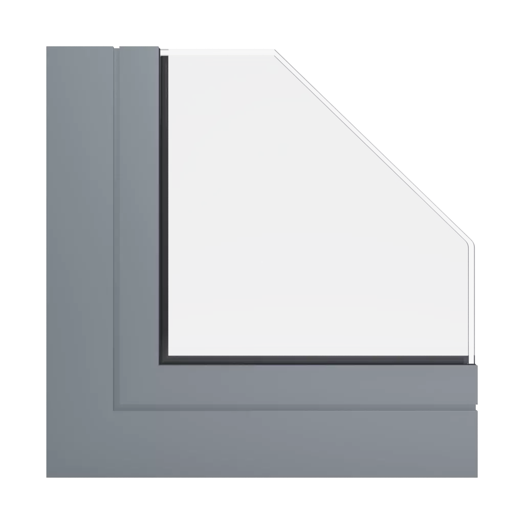 RAL 7046 Telegris 2 fenetres profils-de-fenetre aluprof mb-60e-ei