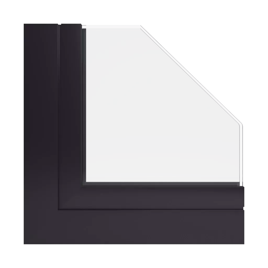 RAL 8022 Brun noir fenetres profils-de-fenetre aluprof mb-skyline-type-r