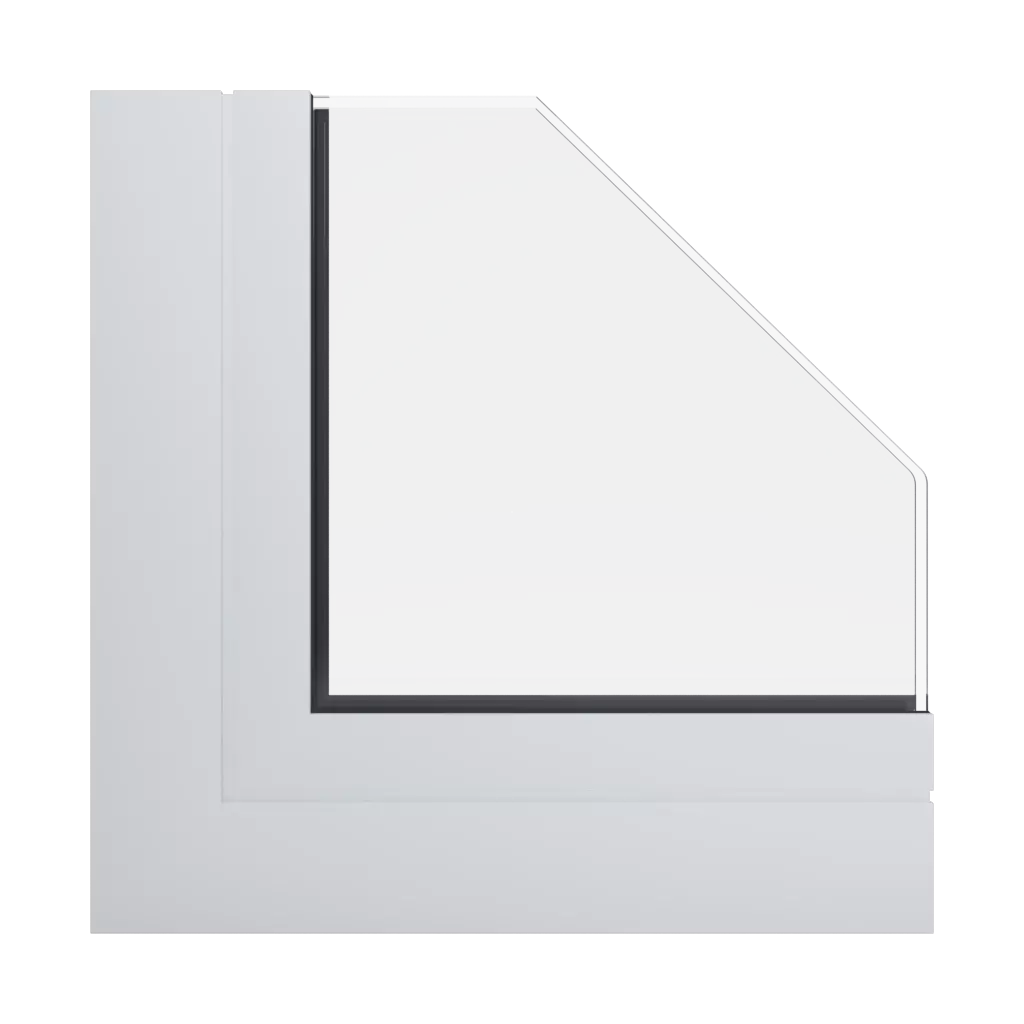 RAL 9003 Blanc de sécurité fenetres profils-de-fenetre aluprof mb-60e-ei