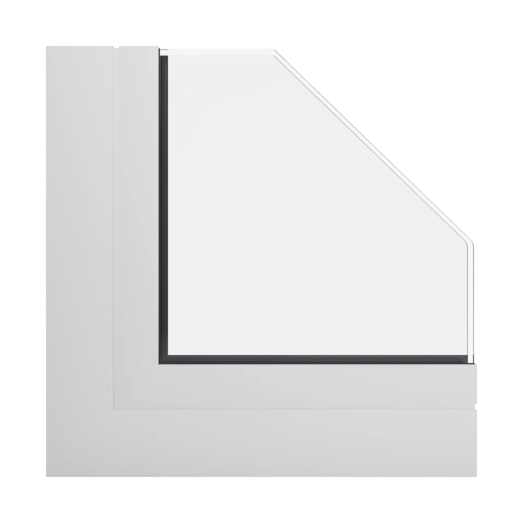 RAL 9010 Blanc pur fenetres type-de-fenetre double-vantail division-verticale-asymetrique-30-70 