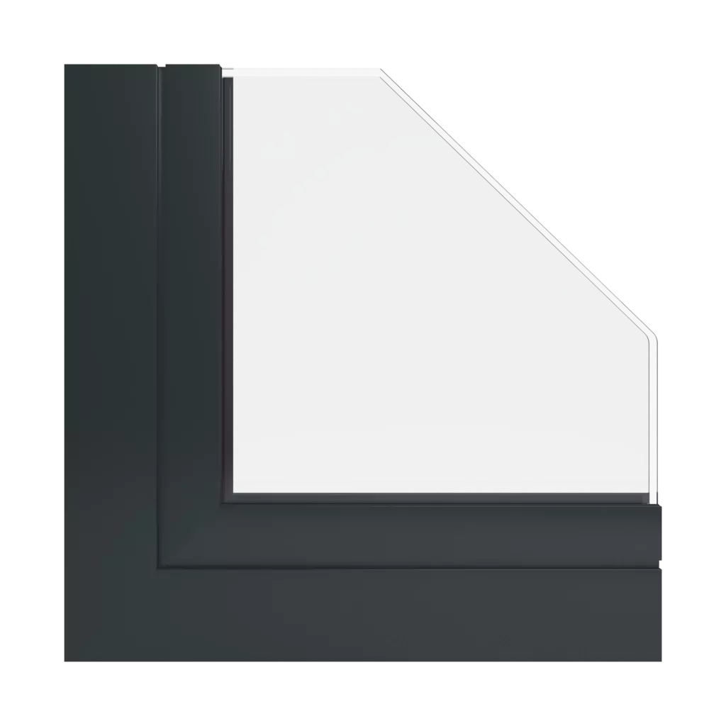 RAL 9017 Noir signalisation fenetres profils-de-fenetre aluprof mb-skyline-type-r